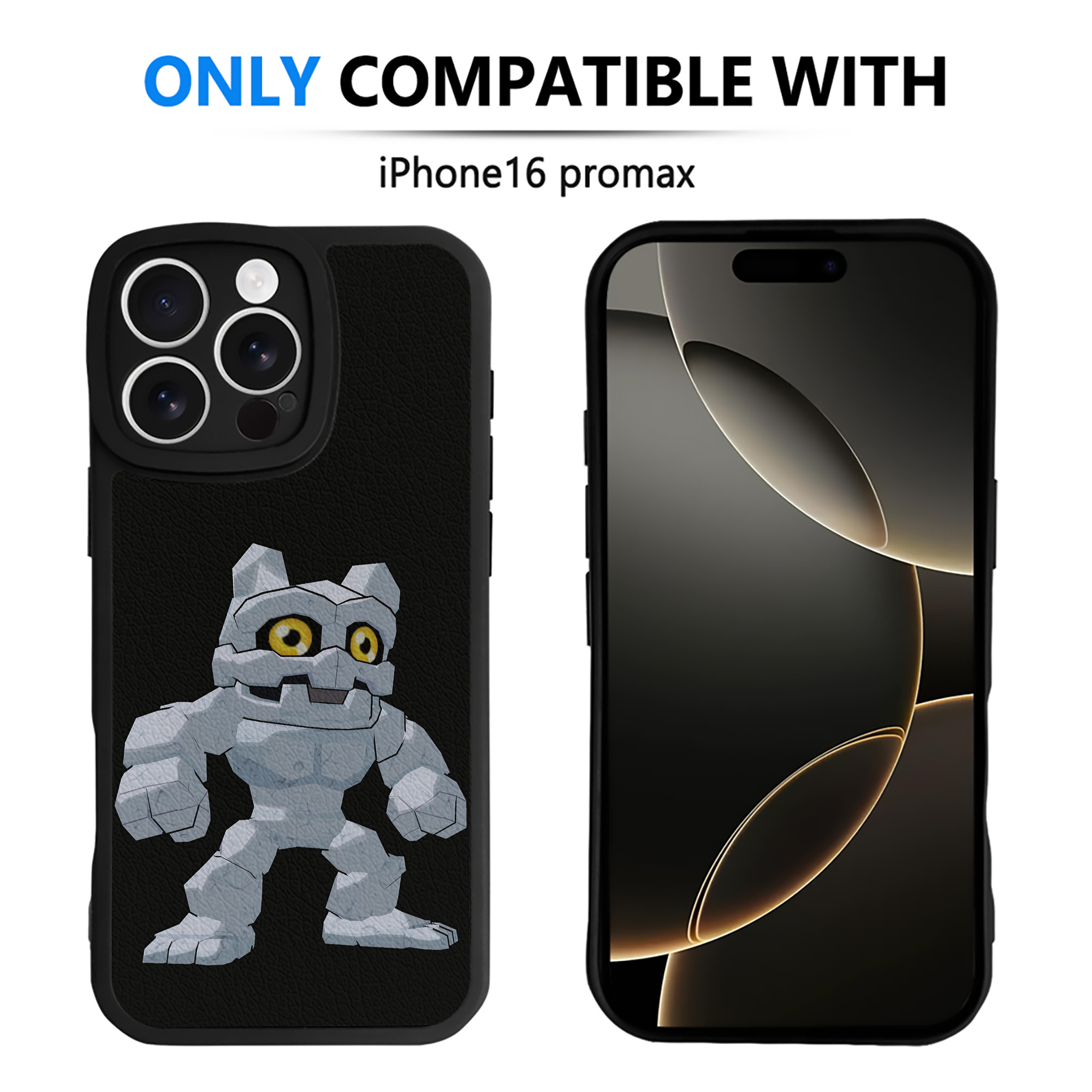 （画像用） Digimon デジタルモンスター/デジモン 【iPhone 16シリーズ対応】シリコンスマホケース（レザー調） 材質：シリコン